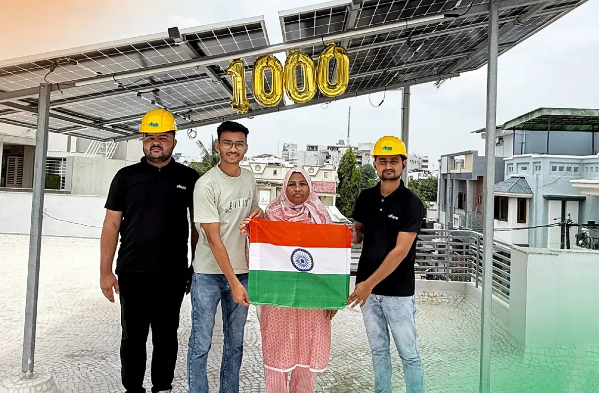 1000 Rooftops. 1000 Freedoms. One Nation. One Sun.