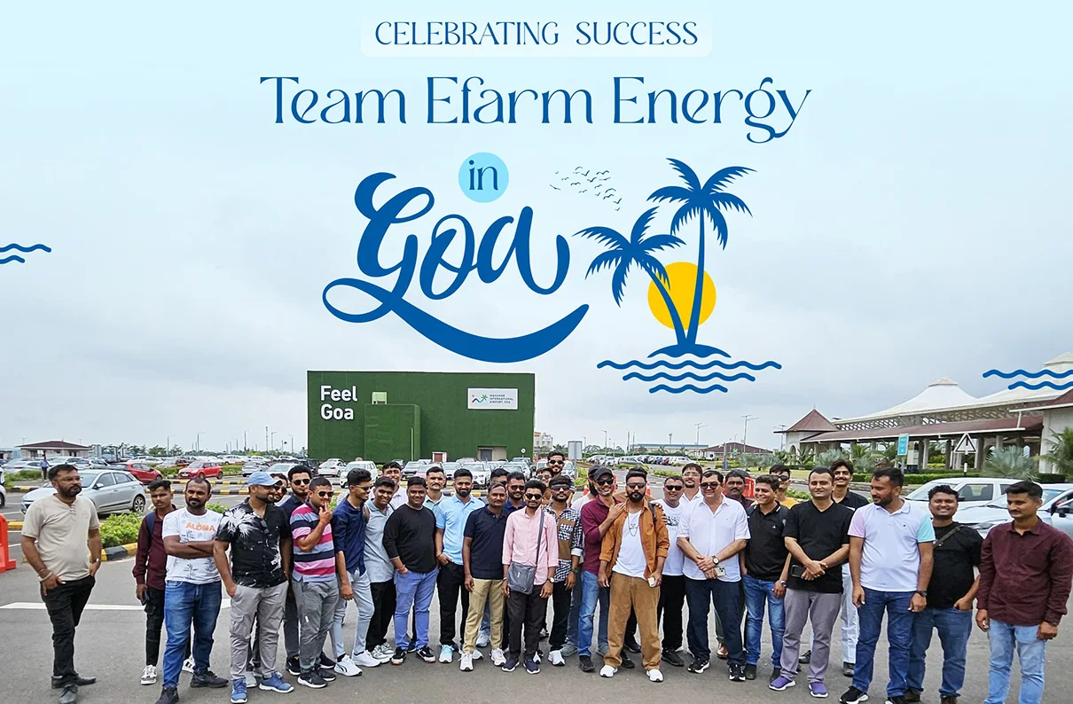 Celebrating Success: Team EFarm Energy in Goa