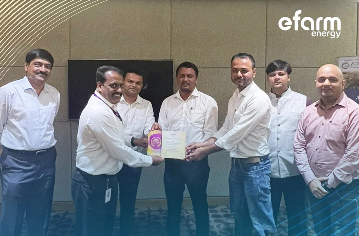 Efarm awarded for excellent business performance.