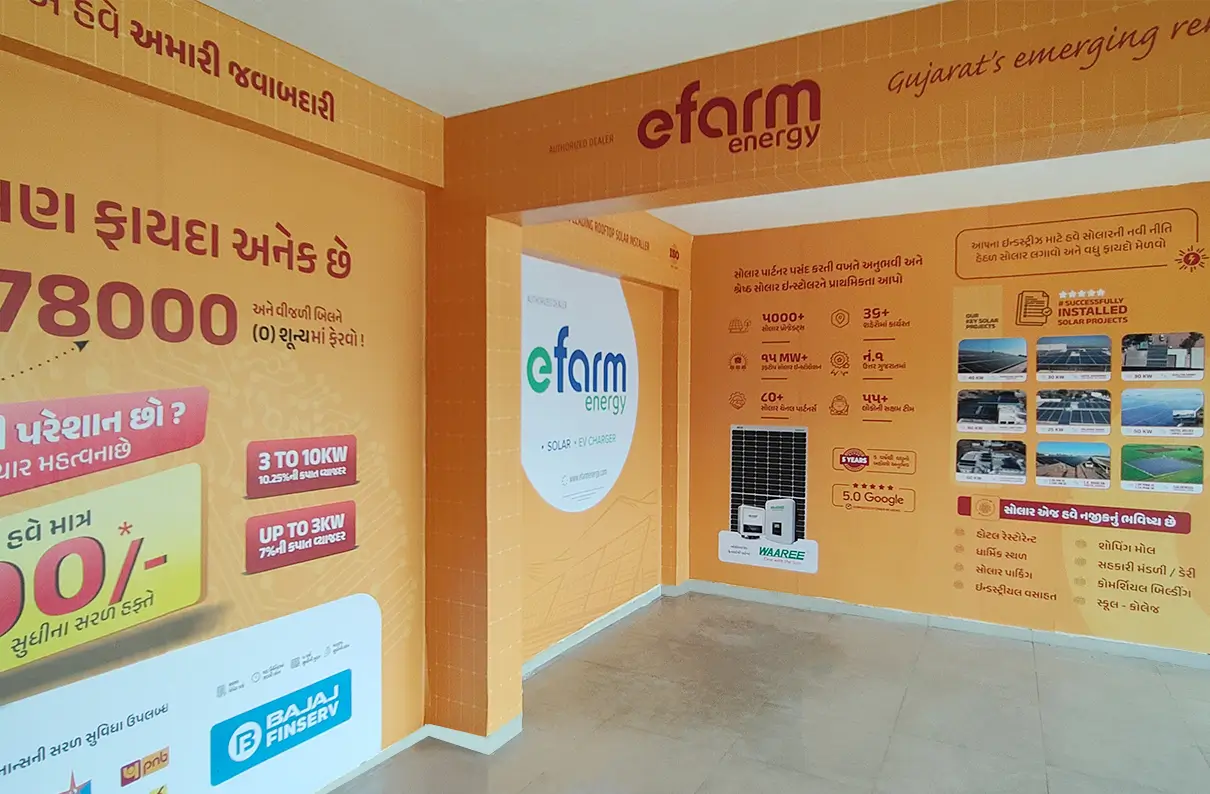 EFarm Energy Now in Modasa – Bringing Clean Power Closer to You