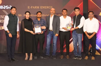 EFarm Honored with Divya Bhaskar Eminence Award 2024