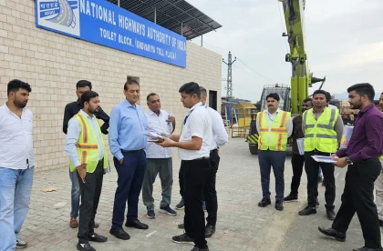 NHAI’s Site Visit to EFarm Energy’s Solar Installations