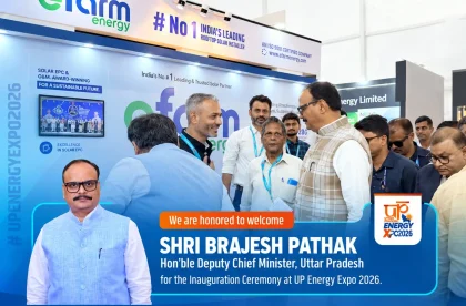 Deputy Chief Minister of UP Visits Efarm at UP Energy Expo 2026