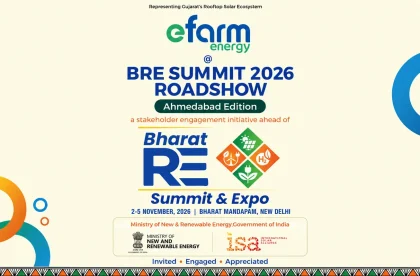 Efarm Energy at BRE Summit 2026 Roadshow – Ahmedabad