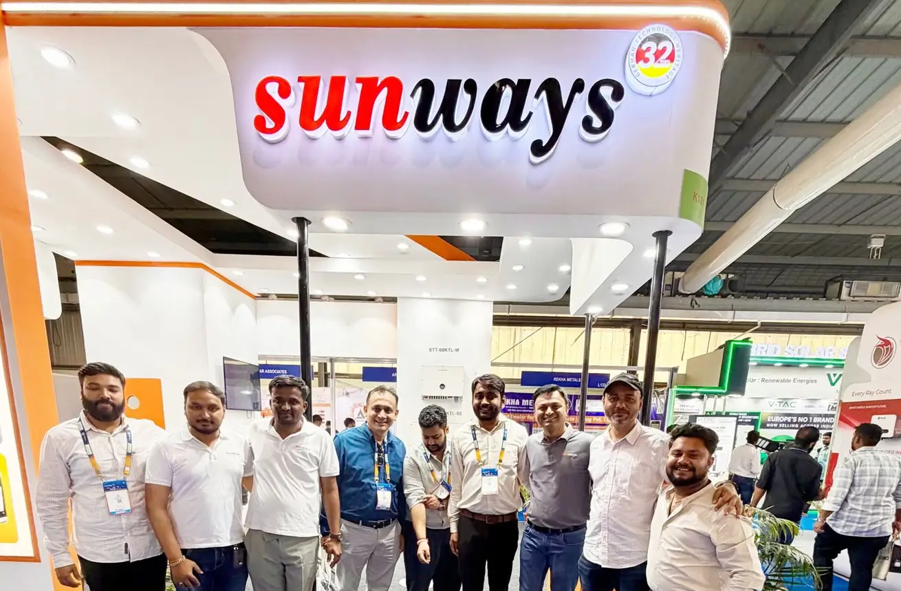 Efarm Energy at The Smarter E India 2026 with Sunways