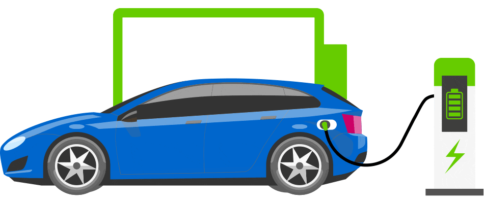 ev car animation